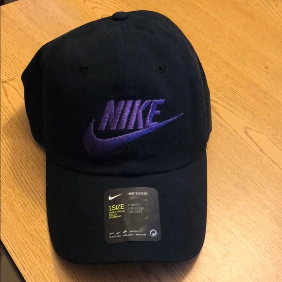 purple nike dad hat